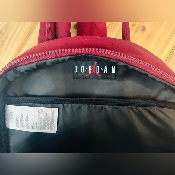 NEW Air Jordan Backpack Cherrywood Red NWT - Picture 10 of 14